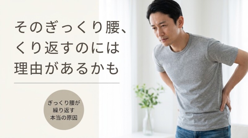 沖縄でぎっくり腰を繰り返す原因と北中城整体での改善法｜腰痛・頭痛専門整体院臨在/パーソナルトレーニング-Rinzai-